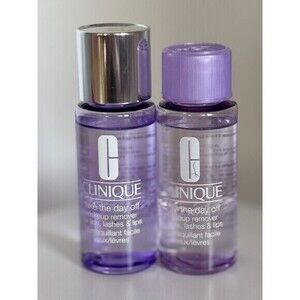 2-Clinique Take The Day Off Makeup Remover For Lids, Lashes & Lips 50ml NEW